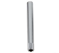 Bulevisiter Tube de rechange pour valve de réservoir de plongée en acier inoxydable 6,35 mm - 32 filetage pour réservoirs de plongée standard, kit de réparation argenté de 5,5 cm