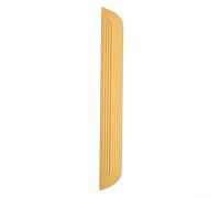 Bulevisiter Yunzhijia Rampe de seuil robotique pour aspirateur | Barre d'escalier en silicone pour une transition facile du sol et une protection | 68-77 cm (hauteur 1,6 cm, jaune)