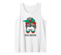Bulgarian Girl Bulgarian Heritage Bulgaria Flag Débardeur