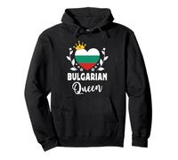 Bulgarian Queen Bulgaria Flag Proud Bulgarian Woman Sweat à Capuche
