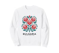 Bulgarian Rose Motif National Flower Tee Bulgarie Cadeaux Sweatshirt