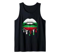Bulgarie Girl Lips Drip Débardeur