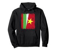 Bulgarie Vietnam Demi-Drapeau Bulgarie Vietnamienne Histoire Sweat à Capuche