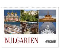 Bulgarien - Streifzüge durch eine kaum bekannte Kulturlandschaft (Wandkalender 2026 DIN A3 quer), CALVENDO Monatskalender: Bulgarien bietet neben ... und grandiose Gebirgslandschaften.
