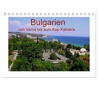Bulgarien, von Varna bis zum Kap Kaliakra (Tischkalender 2026 DIN A5 quer), CALVENDO Monatskalender: Bulgarien, an der wunderschönen Schwarzmeerküste...