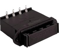 Bulgin BX0027 Support de pile 4x LR6 (AA) raccordement à souder (L x l x H) 95.3 x 61.2 x 26 mm