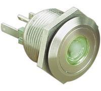 Bulgin MPI001/28/GN Bouton-poussoir antivandalisme 24 V/DC 0.05 A 1 x Off/(On) à rappel vert (Ø x L) 22 mm x 32.7 mm IP66 1 pc(s)