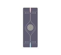 BulgurYe Tapis de yoga * Ligne classique -- Technique de revêtement unique, excellente résistance à l'usure pour une longue durée de vie, motif imprimé vivement, base en caoutchouc naturel, forte