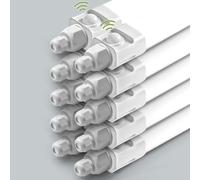 buling 10Pièce Neon LED 60cm avec Détecteur de Mouvement,18W 4000K Lampe Garage avec Capteur de Mouvement,IP65 Imperméable Reglette LED Tube pour Exterieur Intérieur Atelier,Cave,Bureau