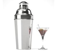 Bulipu Grand shaker à cocktail en acier inoxydable de 1,8 l - Pour barman, cocktail - Passoire intégrée