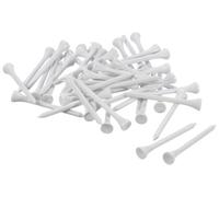 Bulk (1000) Tees longs en bois 69mm blanc