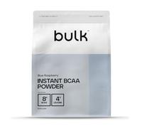 Bulk BCAA Instantanés En Poudre, 8 g d’acides aminés à chaîne ramifiée par portion, Framboise Bleu, 500 g