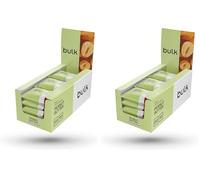 Bulk Brownie Protéiné Vegan, Beurre de Cacahuète, 12 x 60 g (Lot de 2)