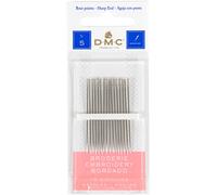 DMC - Aiguilles à broder | Pack de 16 aiguilles - Bout pointu | Broderie traditionnelle