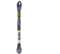 Bulk Buy : DMC Faden Sechs Fil de broderie en coton - 7,95 m, 317, 1 x 8m Skein