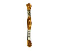 Bulk Buy : DMC Faden Sechs Fil de broderie en coton - 7,95 m, Coton, Couleur : moutarde, 12-Pack