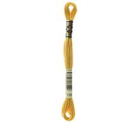 Bulk Buy : DMC Faden Sechs Fil de broderie en coton - 7,95 m, Coton, Klarer Topaz 783., 12-Pack De