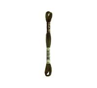 Bulk Buy : DMC Faden Sechs Fil de broderie en coton - 7,95 m, Coton, Vert (Very-Dark-avocato-vert), 12-Pack