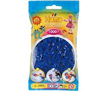 Bulk Buy:Hama Dark Blue 207-08 Color Midi Beads 1,000 Count (3 Pack)