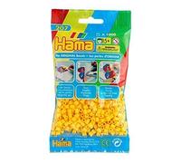 Bulk Buy:Hama Yellow, 207-03 Midi Beads 1,000 Count (6 Pack)