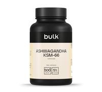 Bulk Capsules d'ashwagandha KSM-66, 500 mg, 500 mg, paquet de 30