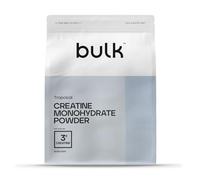 Bulk Créatine Monohydrate en Poudre, 500 g, 100 Portions, Micronisé pour une absorption rapide, Aide à acquérir de la force, Puissance et croissance musculaire, Tropical, l'emballage peut varier