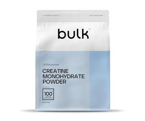 Bulk Créatine Monohydrate Poudre, Non aromatisé, 1 kg | 294 portions, Créatine micronisée pure, Vegan et Halal, Idéal pour le fitness, l'entraînement et la salle de sport