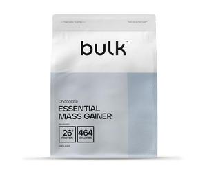 Bulk Essential Mass Gainer, boisson protéinée pour prise de poids, chocolat, 2,5 kg L'Emballage Peut Varier