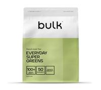 Bulk Everyday Super Greens Poudre | Thé Pêche Glacé | 30 Portions | Avec 50 Vitamines, Minéraux & Superaliments | Riche en Vitamine C, D & B12 | Soutient Immunité & Bien-être