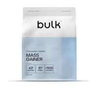 Bulk Gainer Complet | Cookies Chocolat | 6 portions | 43g de protéines par portion | 81g glucides | 500 kcal par portion | Gainer hypercalorique | Soutient croissance et maintien musculaires | 1kg