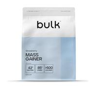 Bulk Gainer Prise De Masse, Shake protéiné en poudre, gainer, glutamine, Poudre de Protéine Gain de Masse, Fraise, 2,5 kg