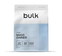 Bulk Gainer Prise De Masse, Shake protéiné en poudre, gainer, glutamine, Vanille, 1 kg, 7 Portions