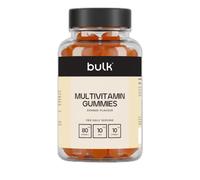Bulk Gummies Multivitamines, Orange | Complément Bien-Être avec 80 mg de Vitamine C, Zinc et Vitamine D, Soutien Immunité et Énergie, 60 Portions