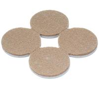 Bulk Hardware BH00052 Patin adhésif en feutre rond, 38 x 4 mm, Set de 8 Pièces