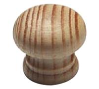 Bulk Hardware BH00419 Paquet de 10 Boutons de porte Marron