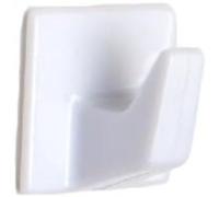 Bulk Hardware BH01135 Grands crochets adhésifs carrés, Set de 3 Pièces