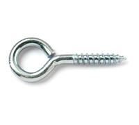 Bulk Hardware BH01146 Longue vis à œil plaquée au zinc, 65 mm, Set de 4 Pièces