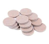 Bulk Hardware BH01176 Patins adhésifs en feutre ronds, 32 x 4 mm, Set de 8 Pièces