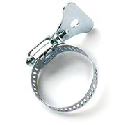 Bulk Hardware BH01180 Collier de serrage avec vis à ailettes, Set de 2 Pièces