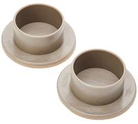 Bulk Hardware BH01570 Paquet de 2 Kingston Embouts de protection à roulettes 50 mm