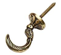 Bulk Hardware BH01608 Embrasse de rideaux égyptienne Laiton massif, 45 mm, Set de 2 Pièces