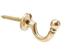 Bulk Hardware BH01643 Embrasse de rideaux égyptienne Chromée, 40 mm, Set de 2 Pièces