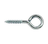 Bulk Hardware BH01677 Vis à œil en Acier, 25 mm, Set de 25 Pièces