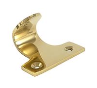 Bulk Hardware BH01897 Levier de vantail solide Laiton, 100 mm, Set de 2 Pièces
