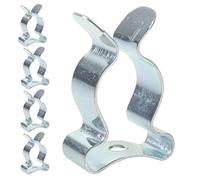 Bulk Hardware BH01980 Clip pour outil plaqué au zinc, 32 mm, Set de 5 Pièces