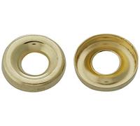 Bulk Hardware BH01982 Rondelle de vis à épaulement n° 10 Electro-Laiton, Set de 100 Pièces
