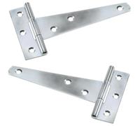 Bulk Hardware BH02019 Charnière en T légère, 100 mm, Set de 2 Pièces