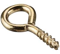Bulk Hardware BH02309 Cadre photo à oeil 12 mm, électro-laiton-Lot de 30
