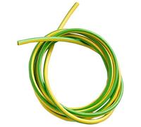 Bulk Hardware BH02622 Gainage de terre 2 mm x 1 m Vert/Jaune