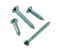 Bulk Hardware BH02630 Pozi Vis auto taraudeuse à tête cylindrique plaquée au zinc brillant, 4 x 1/2 pouce, Set de 40 Pièces